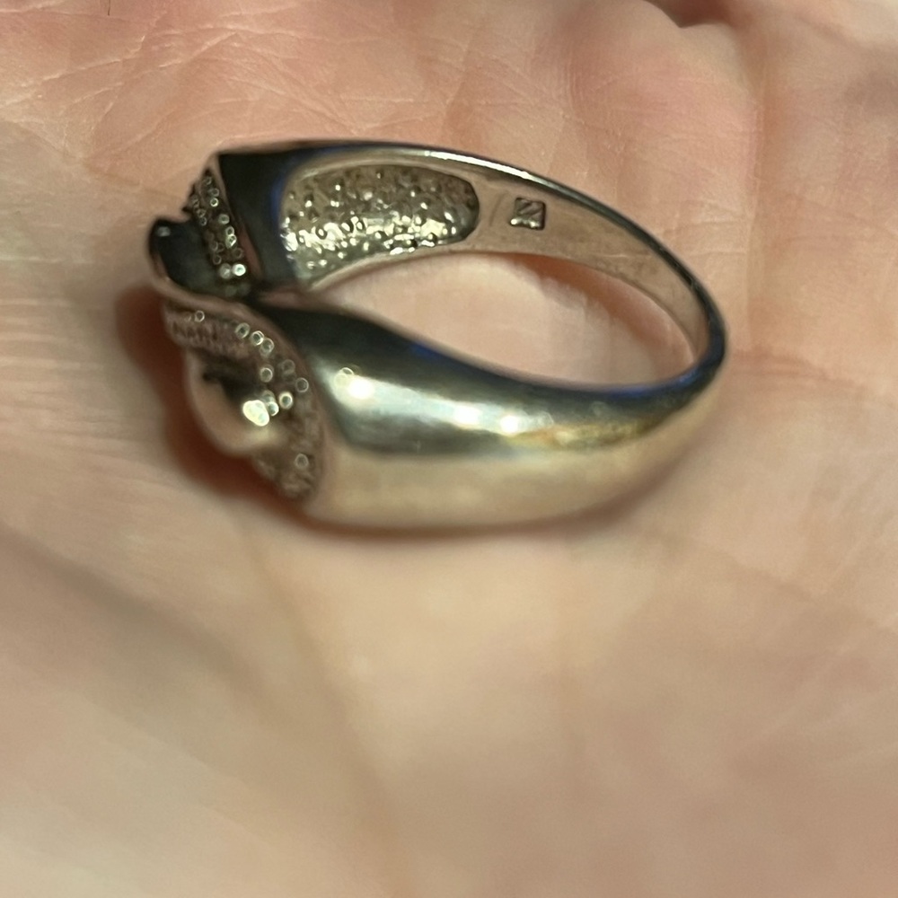 Sterling Silver Infinity Ring - Picture 6 of 11